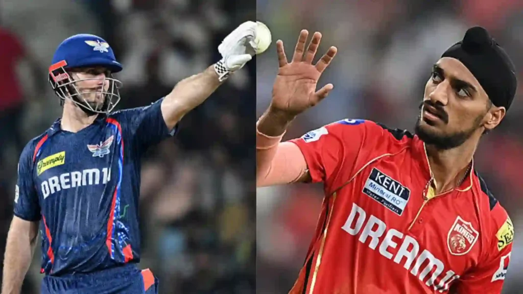 Mitchell Marsh vs Arshdeep Singh Key Battle to Watch in LSG vs PBKS Clash Mitchell Marsh vs Arshdeep Singh
