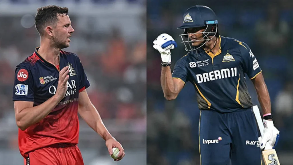 Josh Hazlewood vs Sai Sudharsan