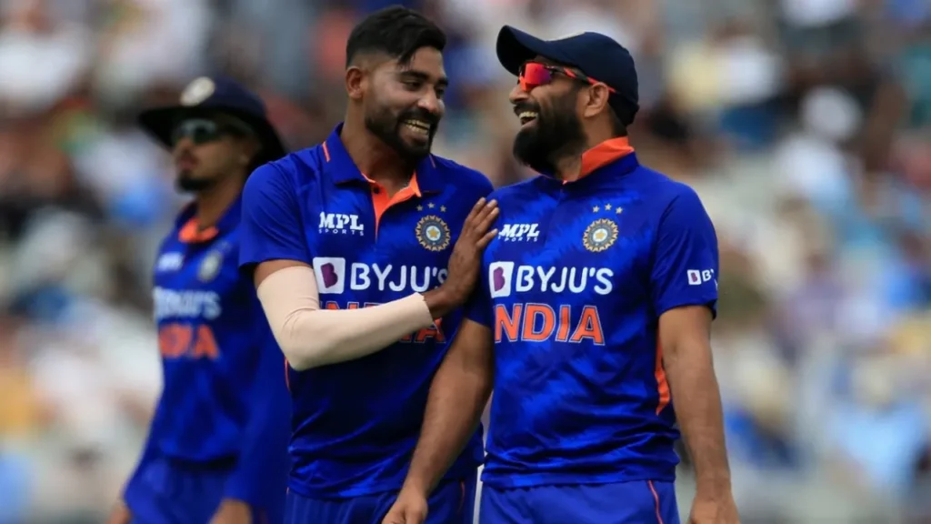 Mohammed Shami and Siraj