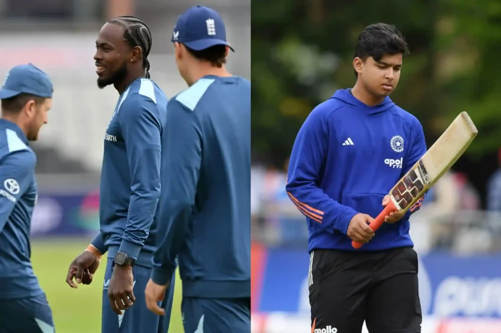 Jofra Archer and Vaibhav Sooryavanshi