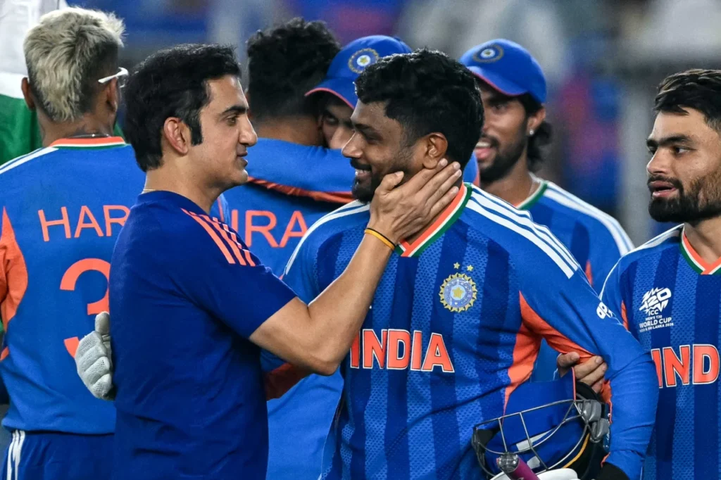 Gautam Gambhir and Sanju Samson
