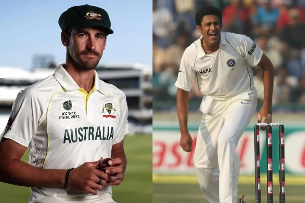 Most Wickets In Test Cricket ft starc anil kumble