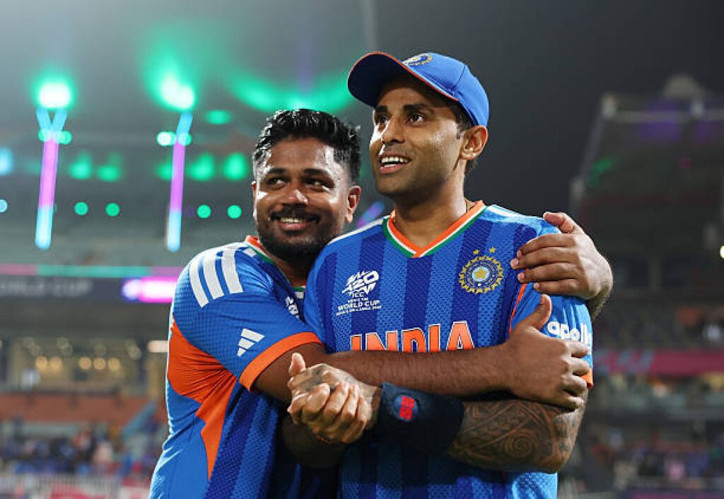 Suryakumar Yadav praises Sanju Samson