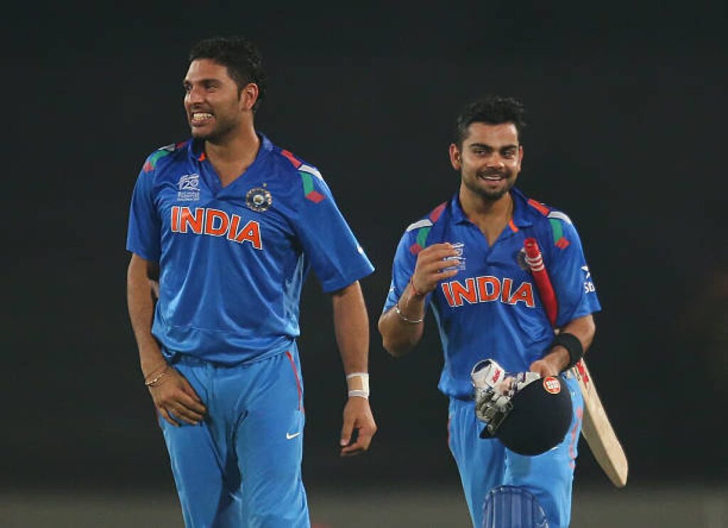 Virat Kohli and Yuvraj Singh, Raksha Bandhan