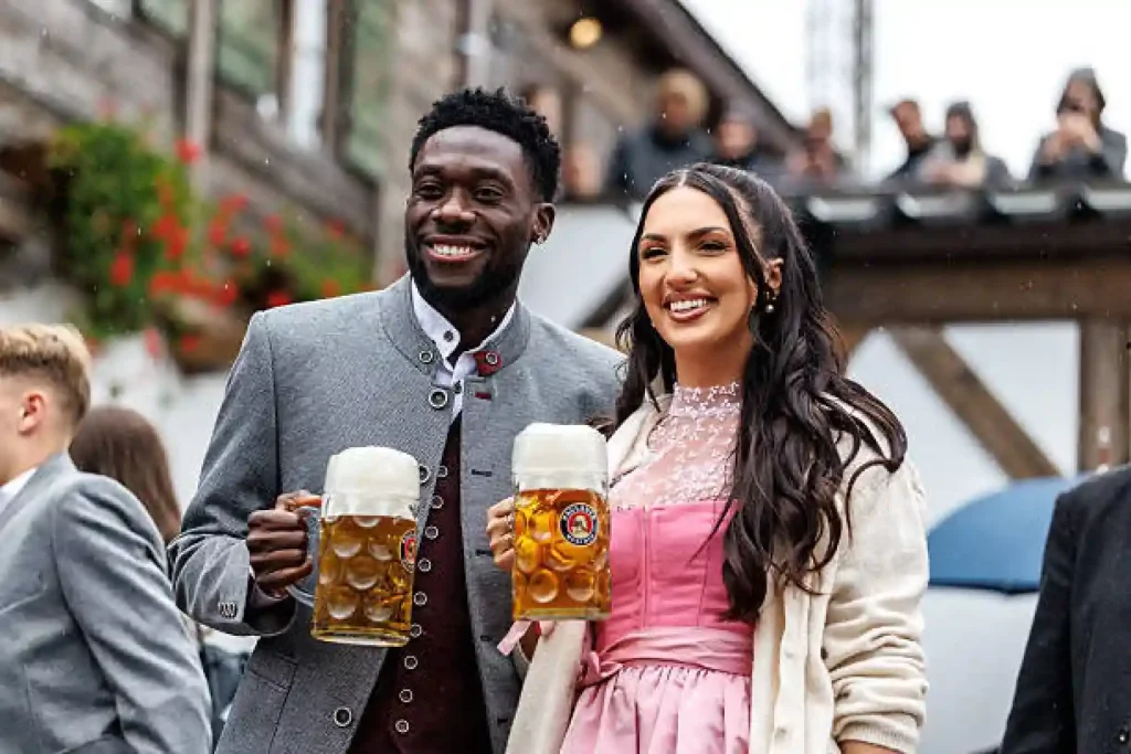 Alphonso Davies partner, Sheyenne Jen,