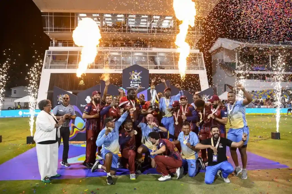 Antigua and Barbuda Falcons Win Maiden CPL Title After Eight-Wicket Victory Over Jamaica Kingsmen Antigua and Barbuda Falcons