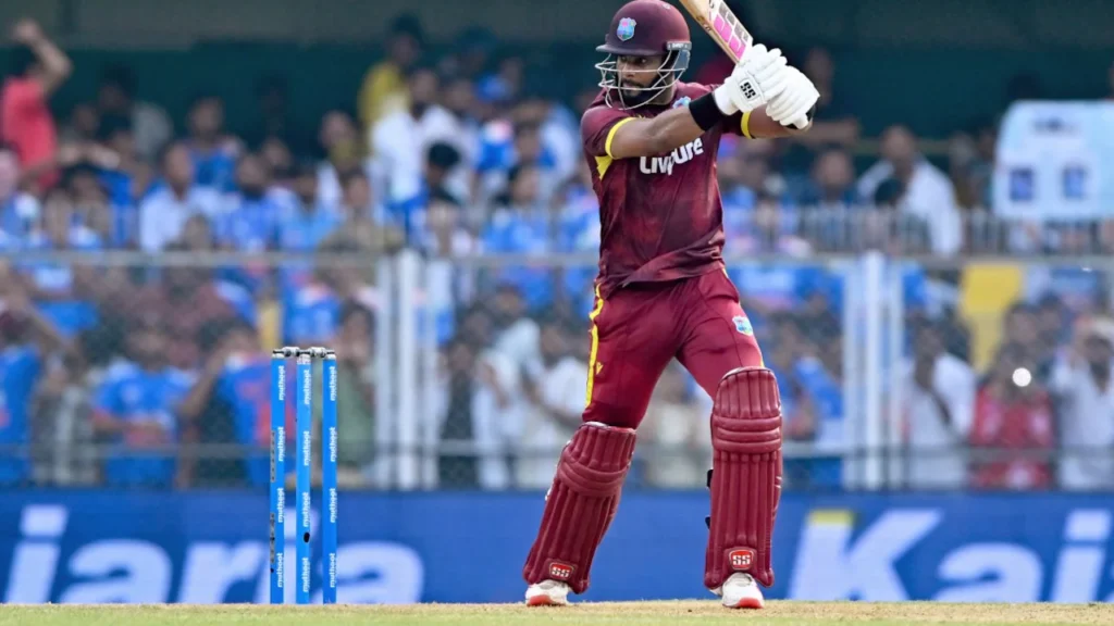 IND Vs WI 2nd ODI: Shai Hope Becomes The Second Centurion For The West Indies In This Match Shai Hope Scores 100