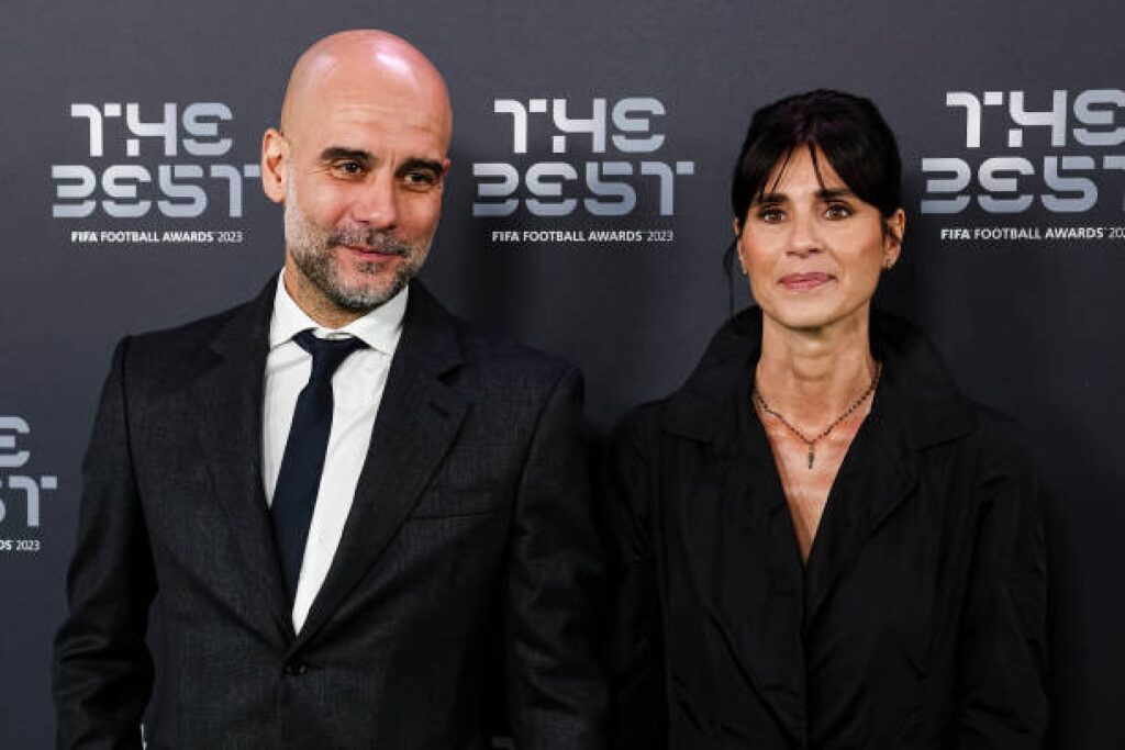 Pep Guardiola wife