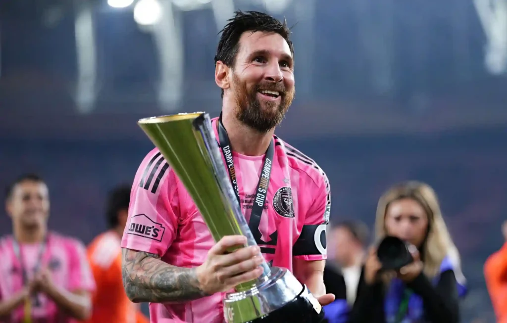 Lionel Messi Scores 100th Inter Miami Goal as Club Wins First Trophy at Nu Stadium Lionel Messi