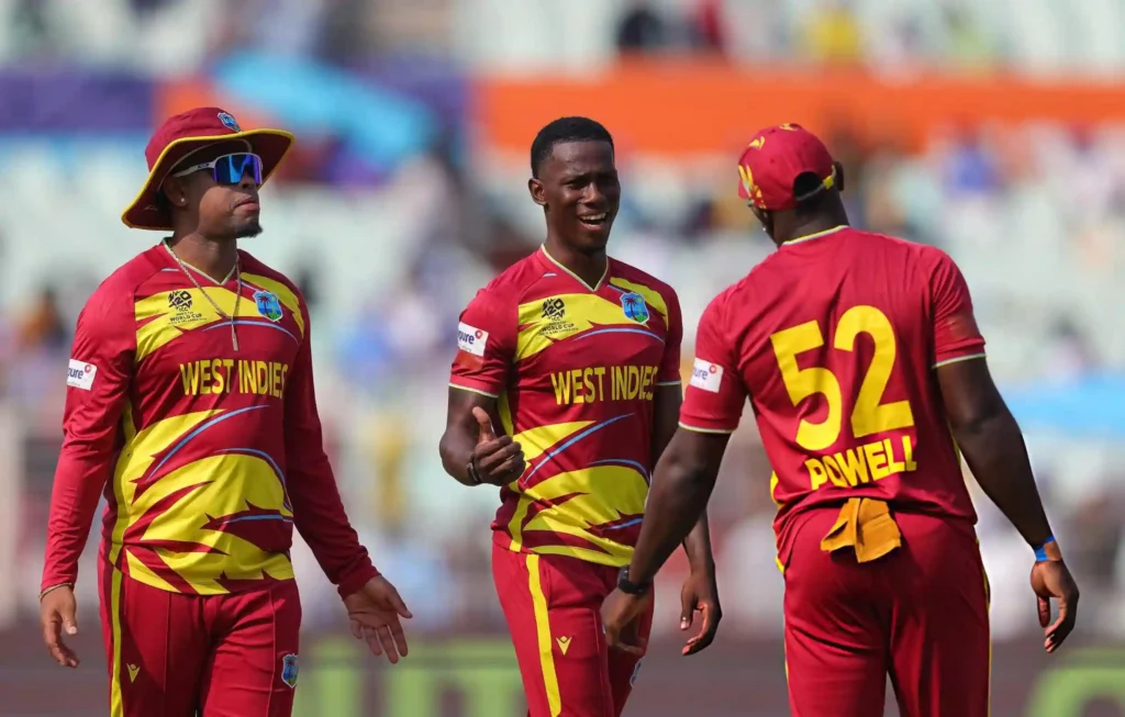 Shamar Joseph and Shimron Hetmyer, West Indies Squad