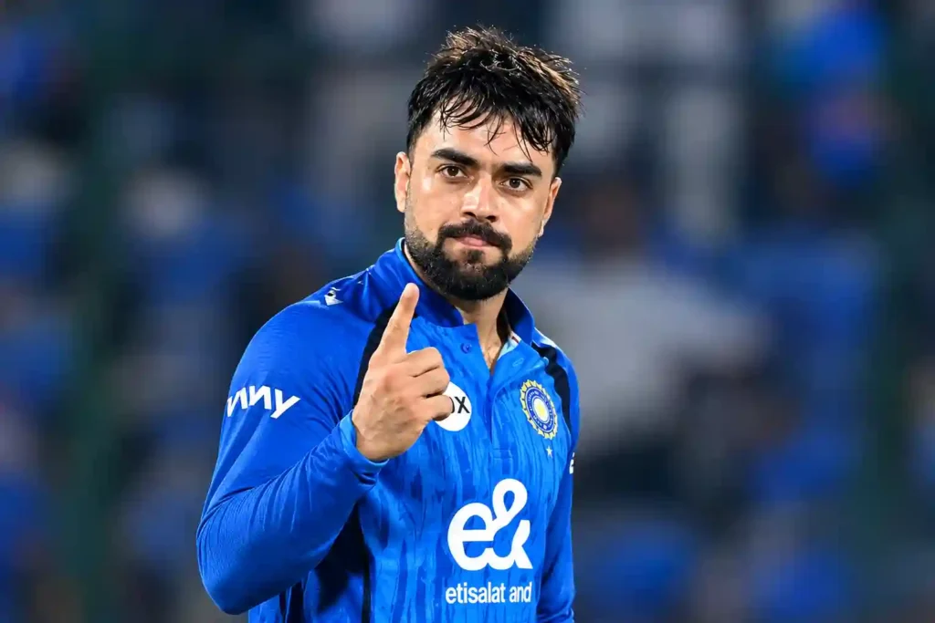 Rashid Khan Becomes First Bowler to Reach 200 T20I Wickets