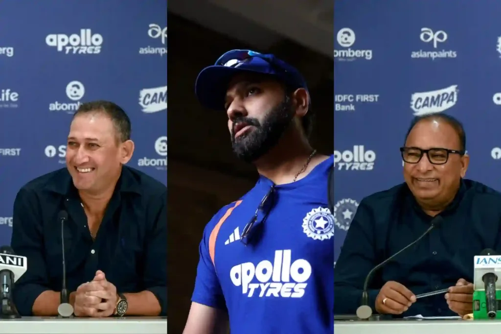 “The Day When Ajit Agarkar Knew..” – BCCI’s Interference In Rohit Sharma’s Lord’s Retirement Drama ‘Insulted’ Agarkar Ajit Agarkar, Saika and Rohit Sharma